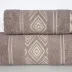 Ręcznik Azteka 70x130 brązowy Greno