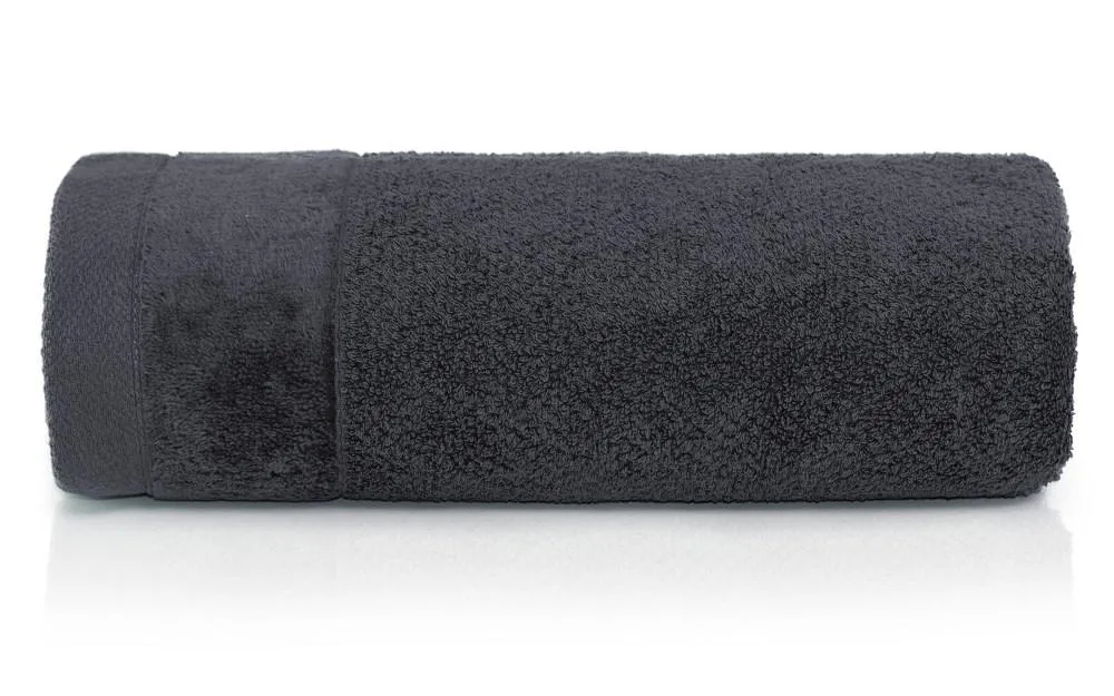 Ręcznik Vito 50x90 grafitowy frotte bawełniany 550g/m2