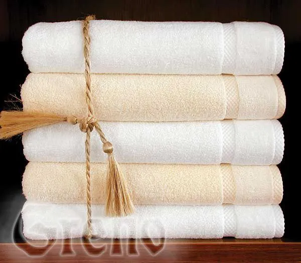 Ręcznik Wellness z bambusem antybateryjny 100x150  Ręcznik Biały Greno