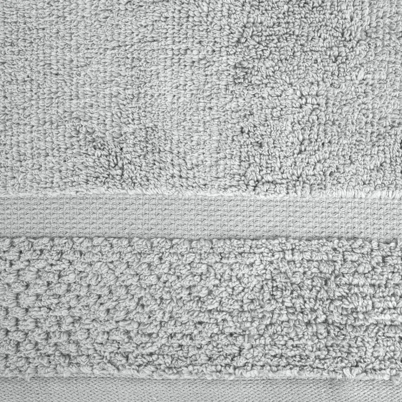 Ręcznik Vilia 50x90 srebrny frotte        530g/m2 Eurofirany