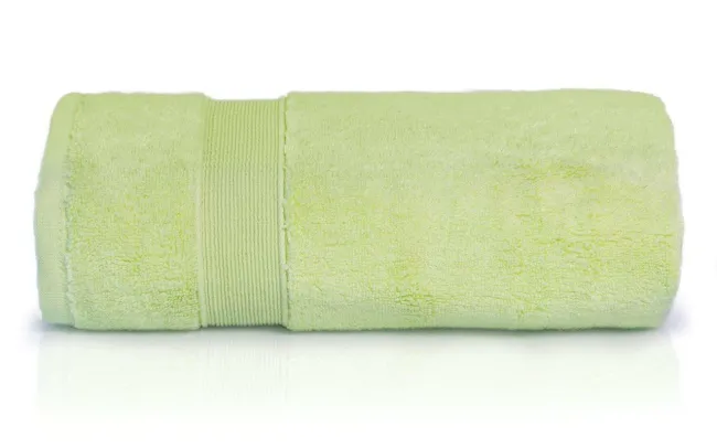 Ręcznik Rocco 50x90 zielony jasny frotte bawełniany 600g/m2