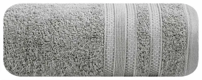 Ręcznik Judy 50x90 szary 500g/m2          Eurofirany