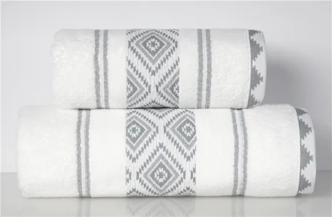 Ręcznik Azteka 50x90 biały Greno