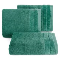 Ręcznik Damla 30x50 zielony butelkowy frotte 500 g/m2 Eurofirany