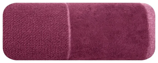 Ręcznik Lucy 30x50 amarantowy 500g/m2 frotte Eurofirany