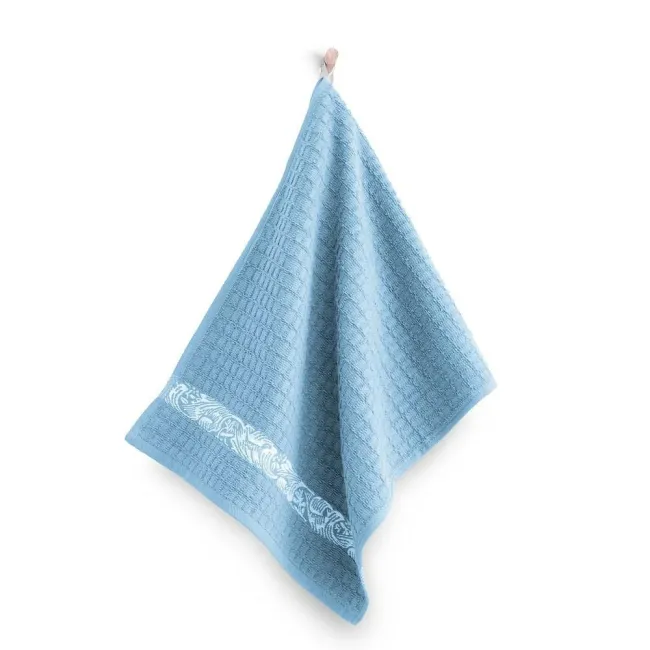 Ręcznik kuchenny Mięta 30x50 Ornament niebieski denim niagara 8273/1/5459