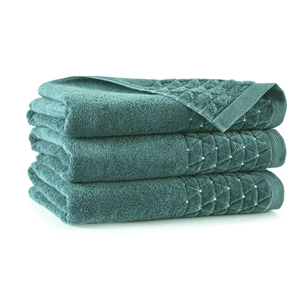 Ręcznik Oscar AB 50x100 zielony bukszpan frotte 500 g/m2 Zwoltex