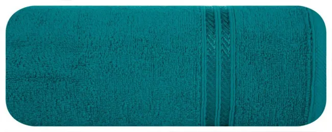 Ręcznik Lori 70x140 turkusowy 450g/m2 Eurofirany