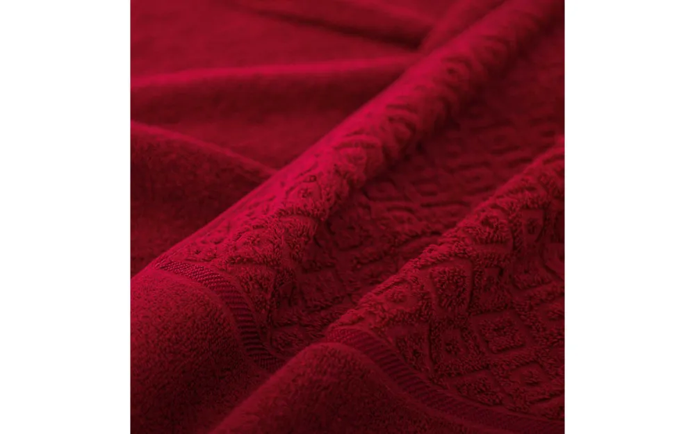 Ręcznik Makao AB 70x140 burgund frotte    450 g/m2 Zwoltex 23