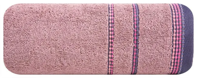 Ręcznik Kora 70x140 jasny lililowy 500g/m2 Eurofirany