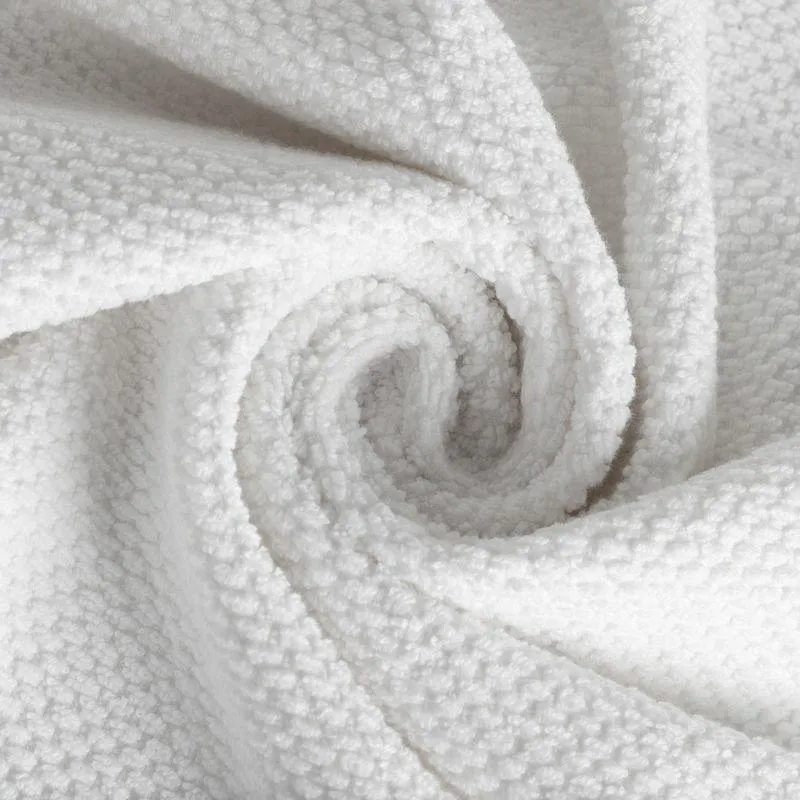 Ręcznik 70x140 Riso biały z efektem ryżowym frotte 550 g/m2 Eurofirany