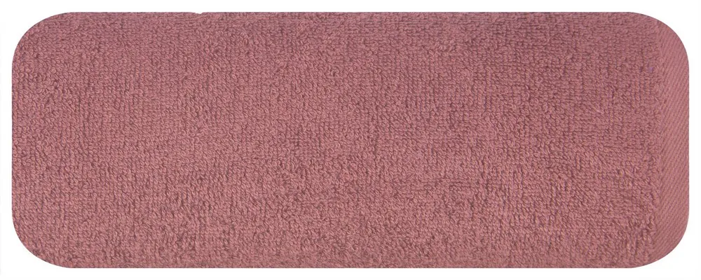 Ręcznik Gładki 6 70x140 pudrowy różowy 360g/m2 frotte Eurofirany