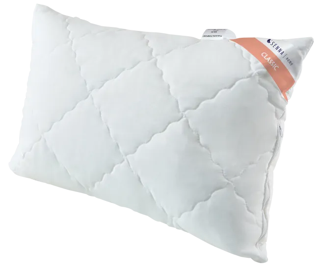 Poduszka antyalergiczna 50x60 Comfort Classic biała zapinana na suwak pikowana Inter-Widex