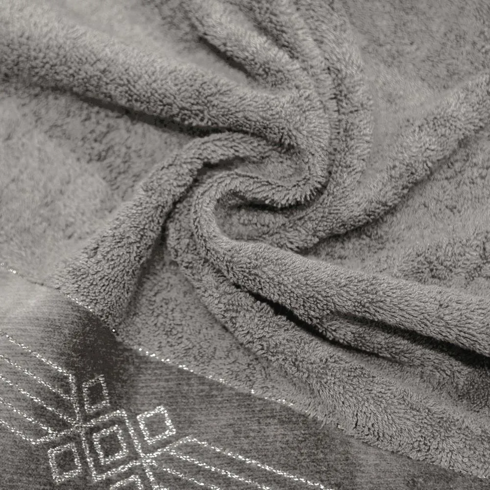 Ręcznik Kamela 50x90 grafitowy frotte  520g/m2 Eurofirany