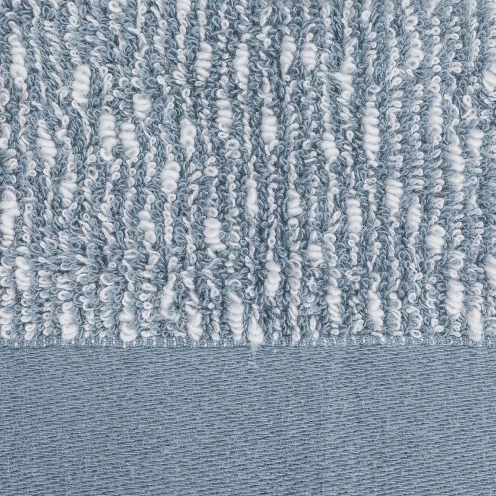 Ręcznik Palermo 1 50x90  niebieski kremowy frotte z efektem boucle 530 g/m2 Terra Collection Eurofirany