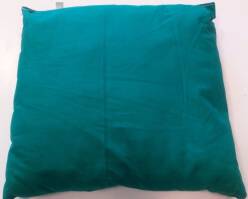 Poduszka poliestrowa 40x40 jednobarwna zielona niska cena