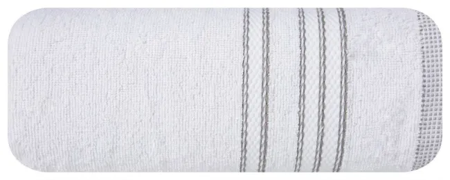 Ręcznik Aida 50x90 biały 01 430g/m2 Eurofirany