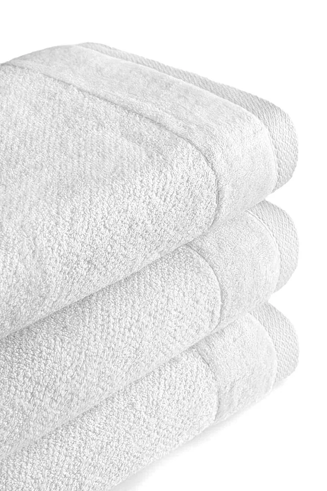 Ręcznik Vito 30x50 biały frotte bawełniany 550 g/m2