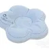 Poduszka dla niemowląt Flor niebieska     przeciwodkształceniowa do karmienia