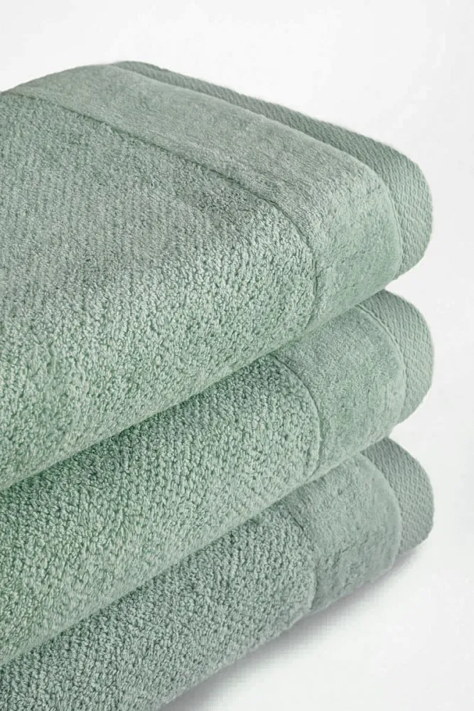 Ręcznik Vito 70x140 zielony frotte        bawełniany 550 g/m2