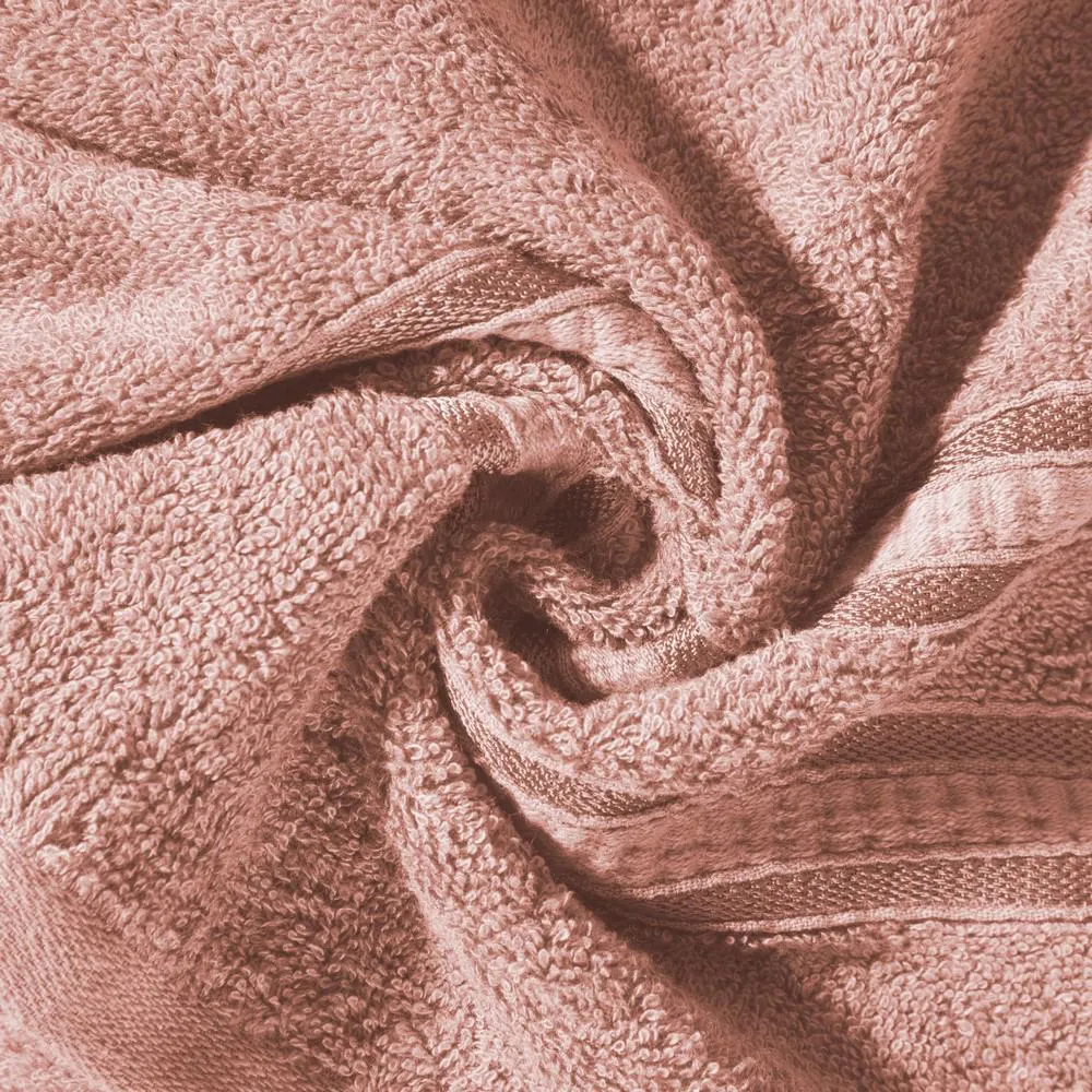 Ręcznik Mila 50x90 różowy jasny bambusowy 500g/m2 Eurofirany