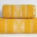 Ręcznik Azteka 70x130 kurkuma żółty  Greno