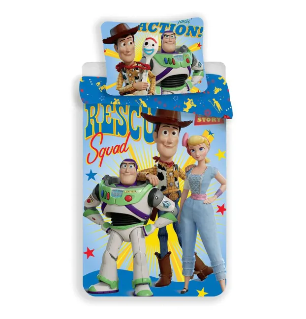 Pościel bawełniana 140x200 Toy Story 8903 poszewka 70x90