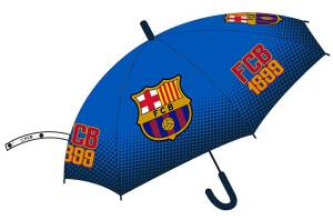 Parasolka dla dzieci Barcelona herb niebieska 9814 chłopięca automatyczna