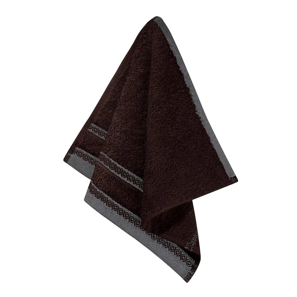 Ręcznik Panama 30x30 brązowy frotte       500g/m2