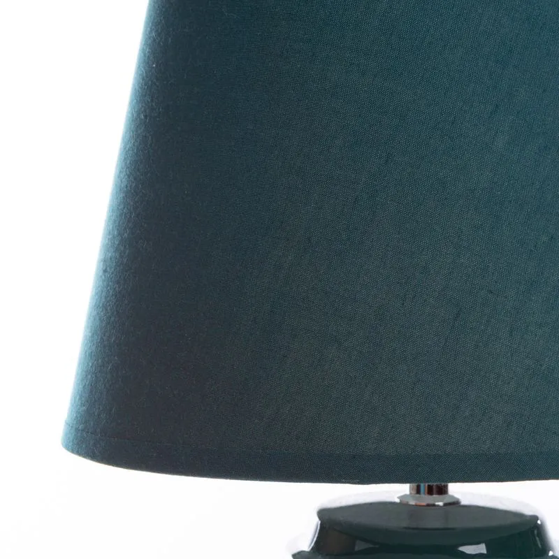 Lampa dekoracyjna karla (2) 25x40  turkusowy