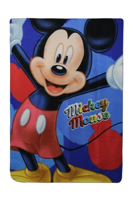 Kocyk polarowy 100x140 Myszka Miki Mickey Mouse 0873 pled dziecięcy