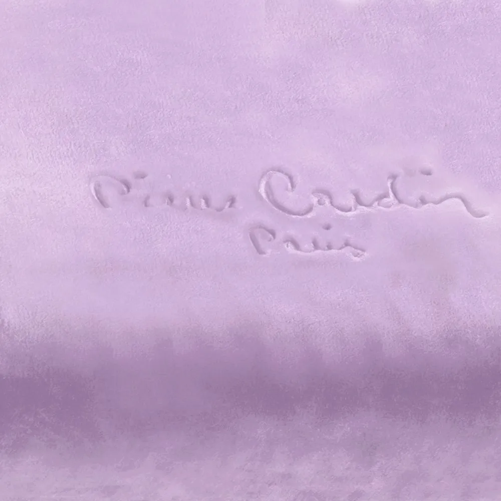 Koc narzuta akrylowy 160x240 Clara 670g/m2 fioletowy Pierre Cardin