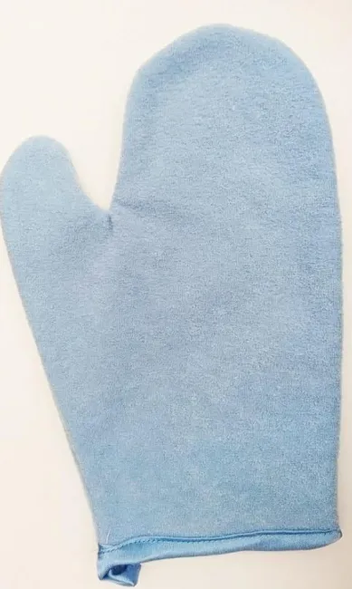 Rękawica myjka 17x27 Luper niebieska promocja
