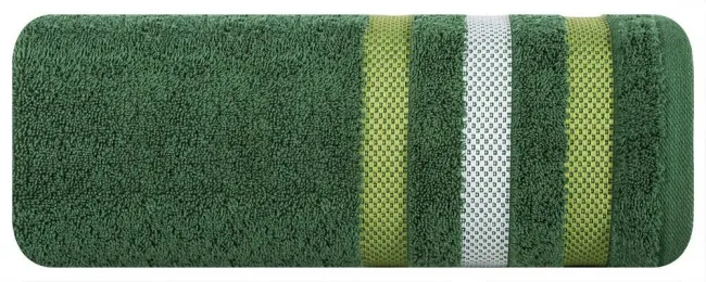 Ręcznik Gracja 50x90  zielony 500g/m2 frotte Eurofirany