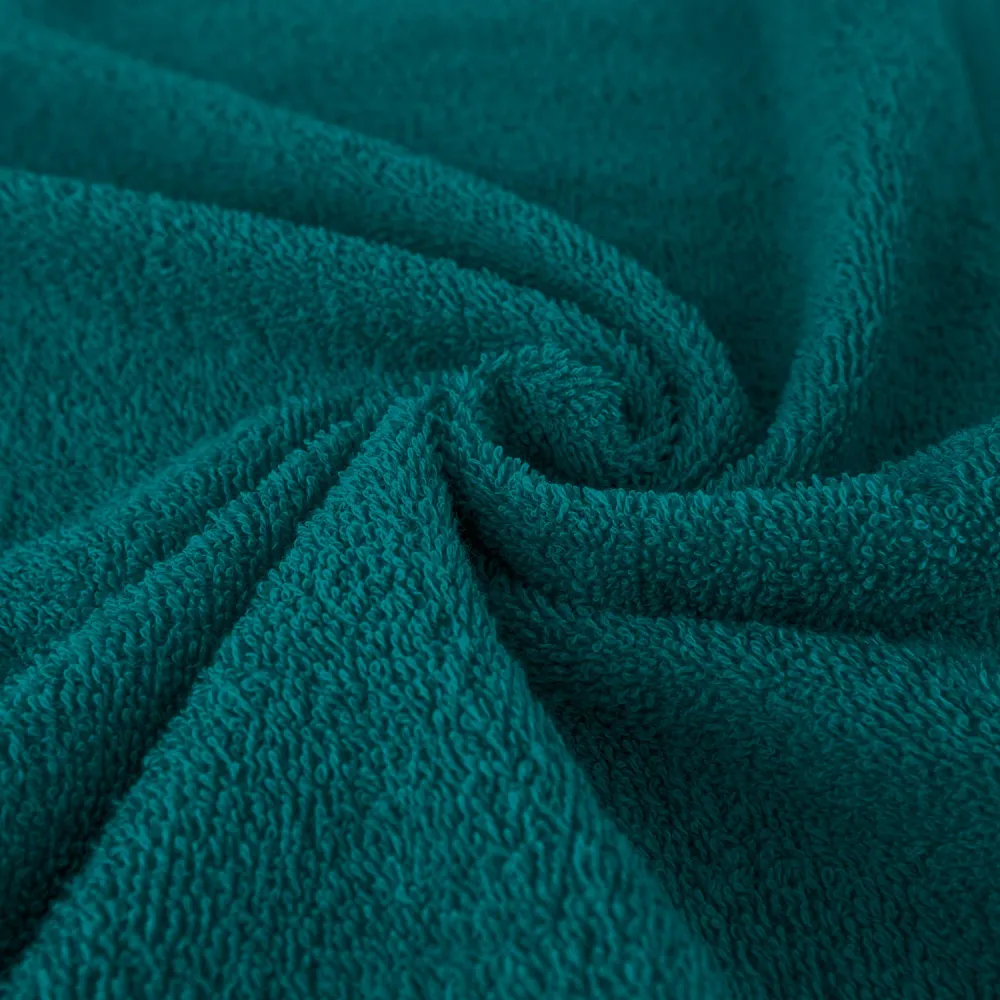Komplet ręczników 4 szt Solano kremowy    turkusowy ciemny w pudełku Darymex