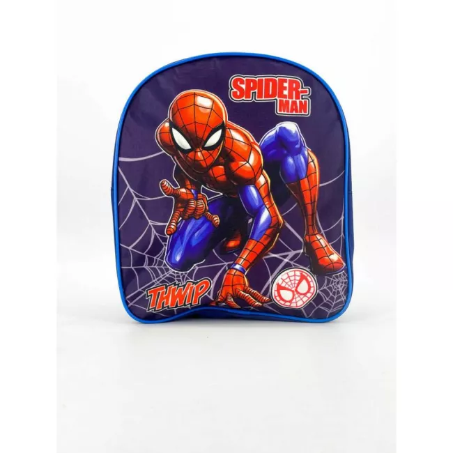 Plecak do przedszkola Spiderman 2  niebieski jednokomorowy P24