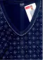 Piżama męska krótka w serek 793 rozmiar XL granatowa Luna