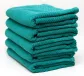 Ręcznik Bolero 50x90 turkusowy frotte 500 g/m2 jednobarwny żakardowy z bordiurą