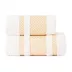 LIONEL Ręcznik, 50x90cm, kolor 302 biały ze złotą bordiurą LIONEL/RB0/302/050090/1
