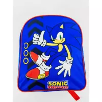 Plecak do przedszkola Sonic 2 niebieski  jednokomorowy P24