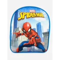 Plecak do przedszkola Spiderman 3  błękitny jednokomorowy P24