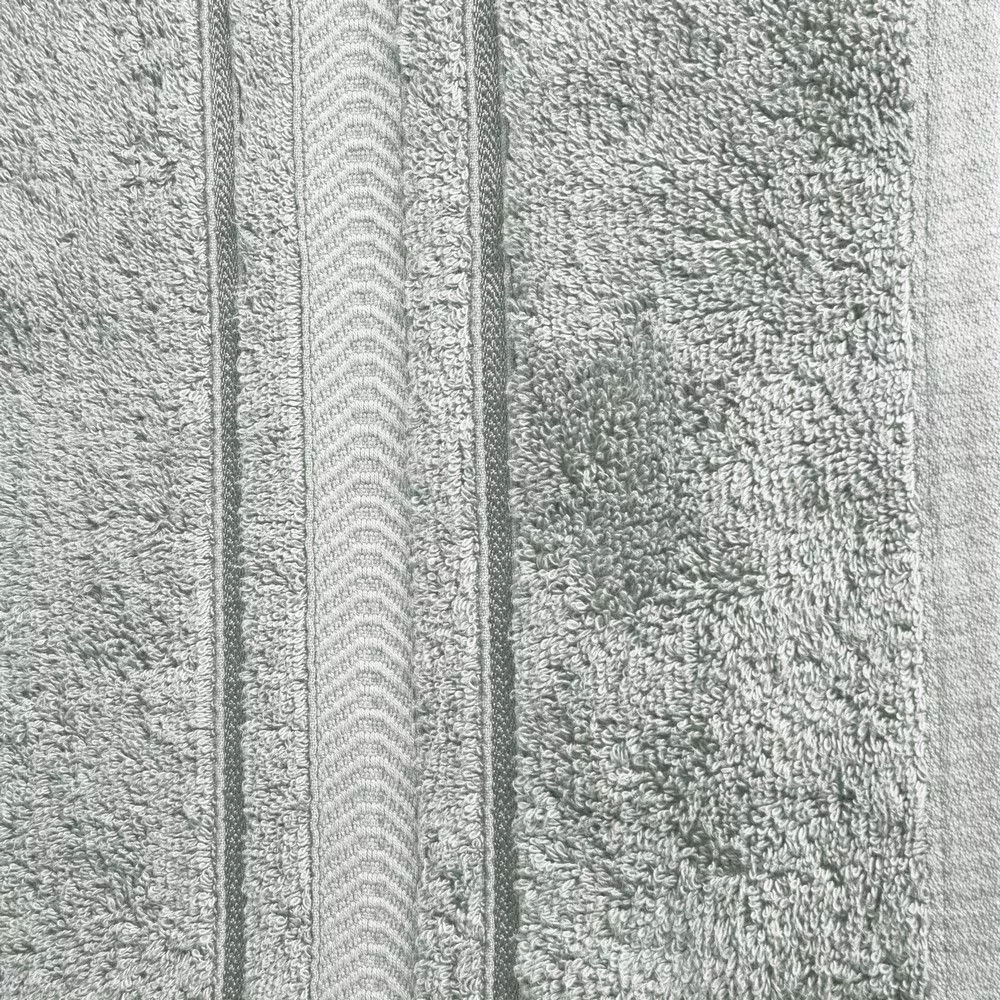 Ręcznik Nefre 50x90 stalowy frotte z bawełny egipskiej 550g/m2