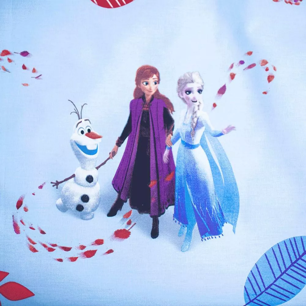 Pościel bawełniana 100x135 Frozen Anna   Elsa Kraina Lodu poszewka 40x60 dziecięca do łóżeczka
