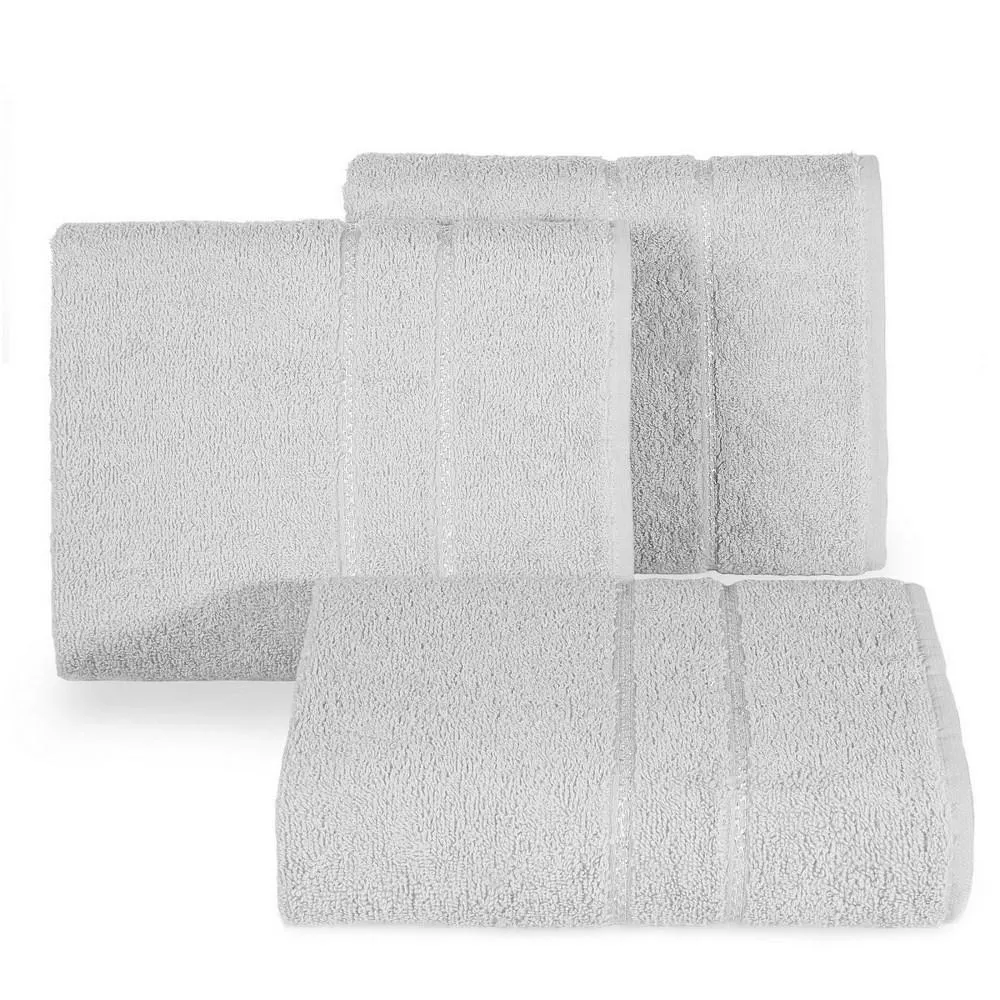 Ręcznik Mel 50x90 srebrny 360g/m2