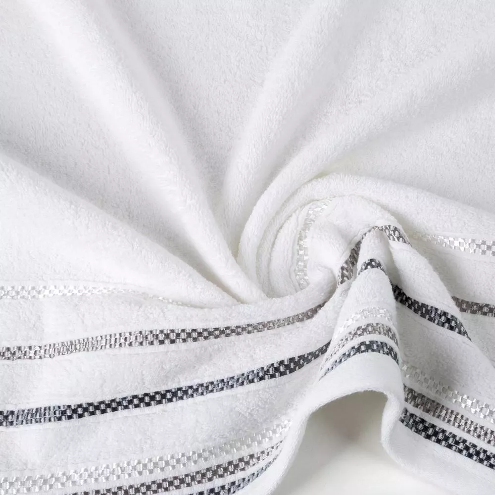Ręcznik Livia 3 50x90  biały 460g/m2 frotte Eurofirany