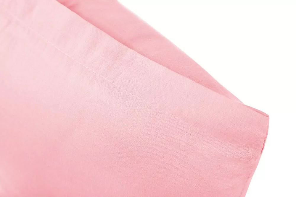 Poszewka bawełniana 50x60 różowa pudrowa jednobarwna Simply