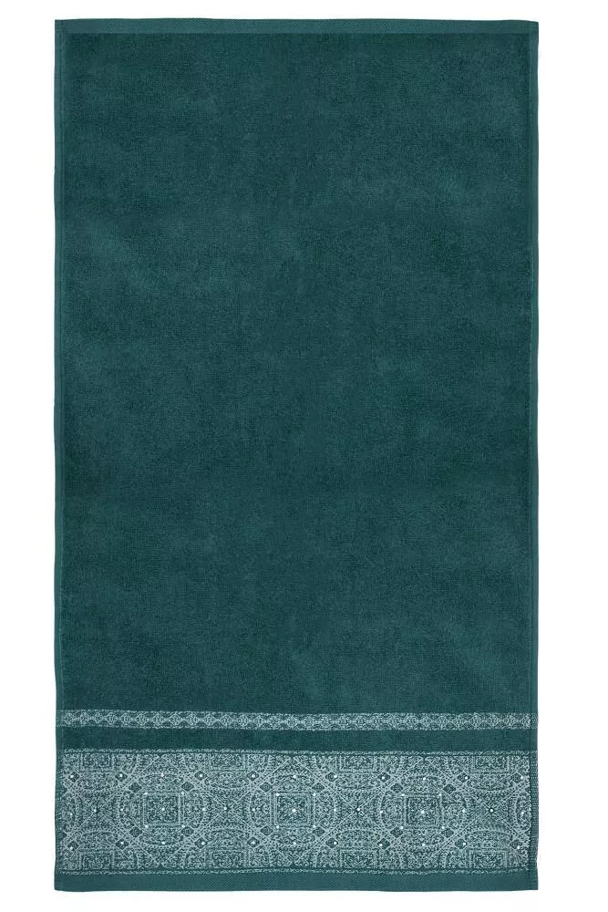 Ręcznik Sofia 50x90 turkusowy ciemny 102 500 g/m2 frotte