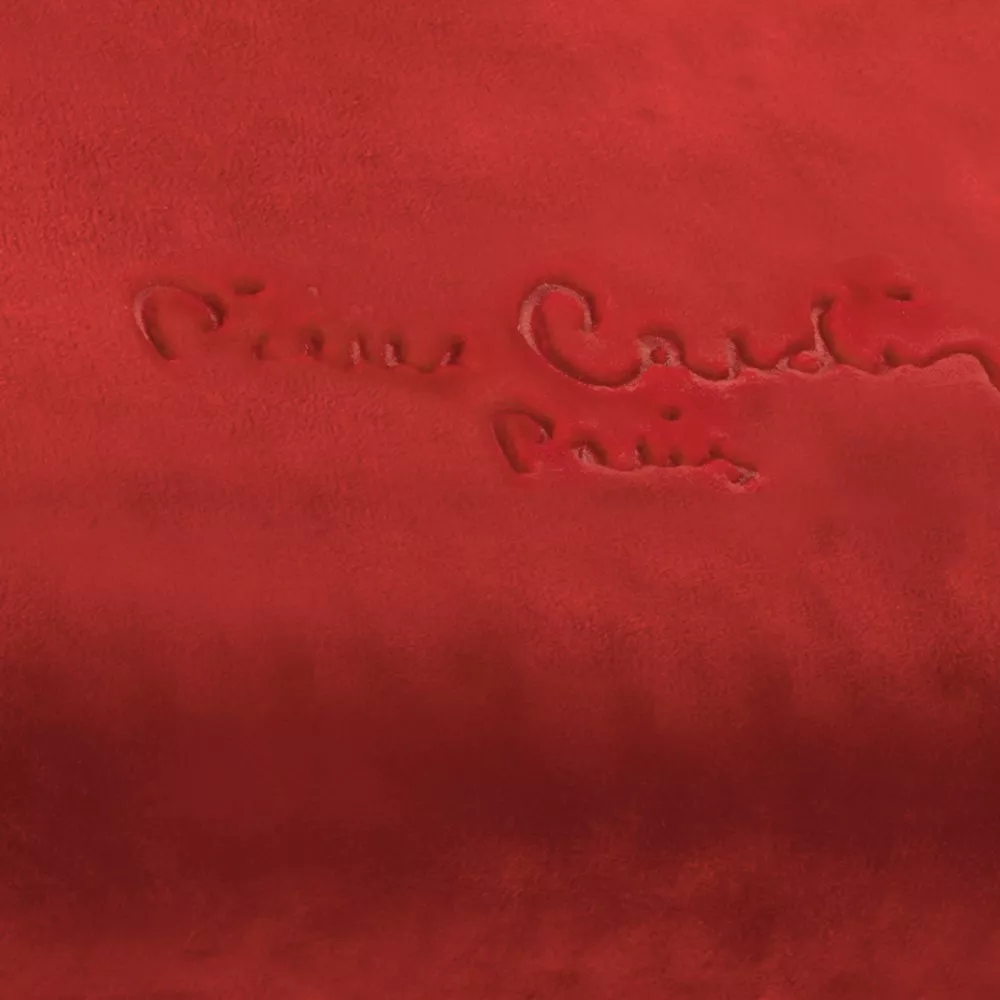 Koc narzuta akrylowy 220x240 Clara 670g/m2 czerwony Pierre Cardin