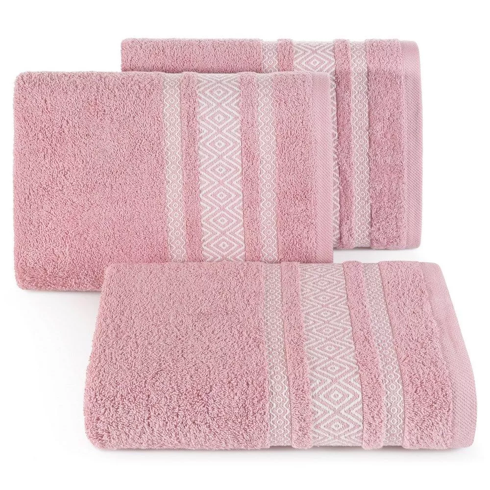 Ręcznik Moby  50x90 różowy 10 frotte 500g/m2