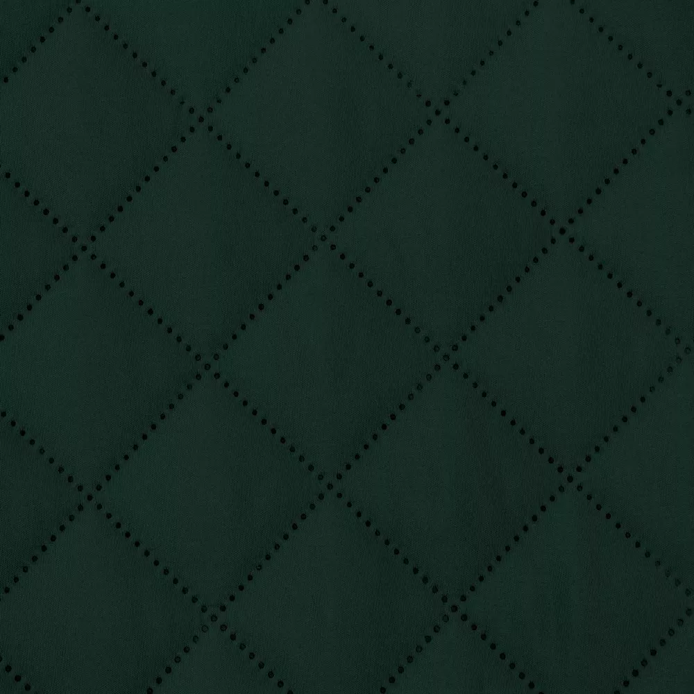 Narzuta dekoracyjna 220x240 Alara 3 zielona ciemna wzór geometryczny w romby